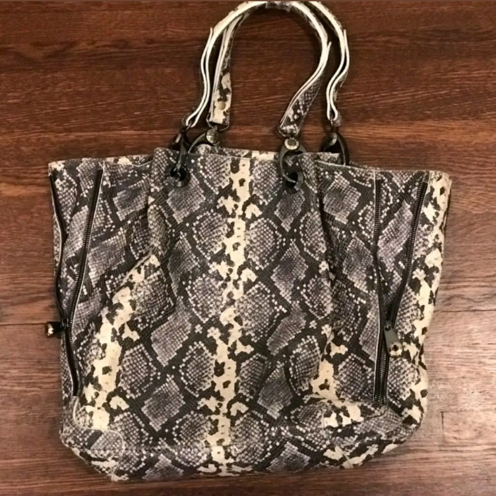 SOLD! Henri Bendel Snake Tote